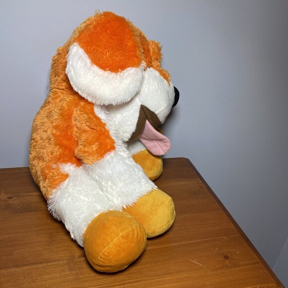 Butlins Large Rainbow Puppy Dog Plush - Picture 4 of 8